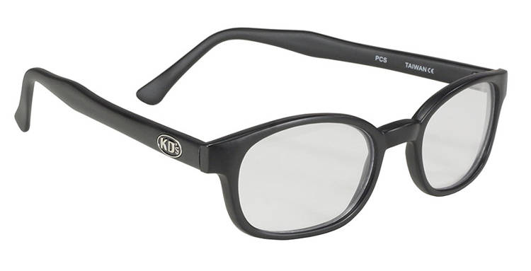 Okulary Motocyklowe KD S MATTE BLACK CLEAR LENS Sklep MetalRoute Pl