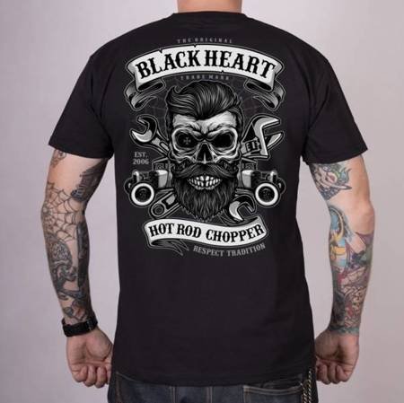 KOSZULKA KRÓTKI RĘKAW BLACK HEART RESPECT TRADITION