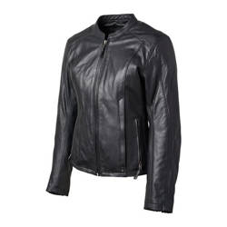 Chaqueta Piel Moto Mujer Roland Sands Design Riot Tobacco