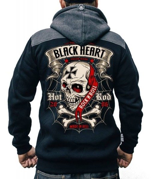 black heart hoodie