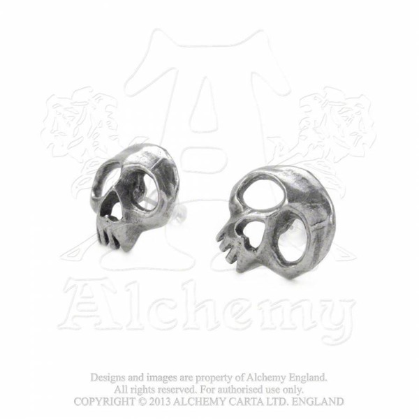 earrings ALCHEMY GOTHIC Skully