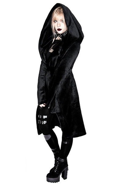 Gothic black outlet hoodie