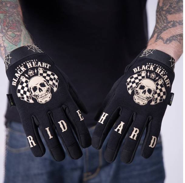 motorcycle gloves BLACK HEART W-Tec Starter | Brands  B  BLACK HEART  Motorcycle Clothes  Gloves | metalRoute.pl rock shop and motorcycle shop