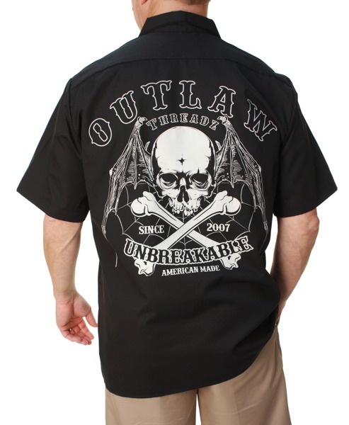 shirt OUTLAW THREADZ UNBREAKABLE | Men's Rock Fashion \ Shirts Brands ...