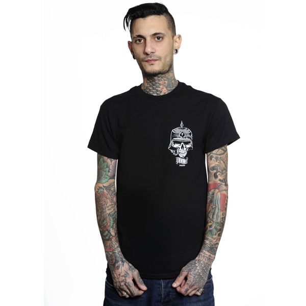 short sleeve T-Shirt TOXICO DEATH HEAD BLACK | Brands \ T \ TOXICO For ...