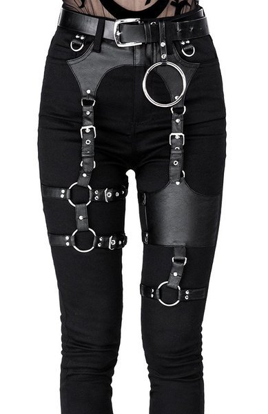 trousers RESTYLE HARNESS JEANS  Brands \ R \ RESTYLE Gothic