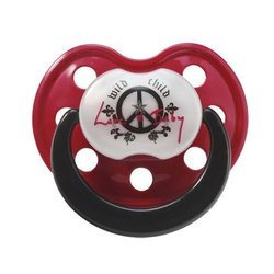 smoczek ROCK STAR BABY PEACE rozm. 2 (3-24m)