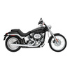 Tłumik system 2-1 KERKER HD Softail SuperMeg Chrome 526657