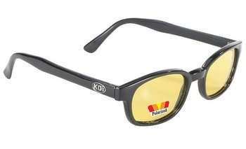 okulary motocyklowe X-KD's POLARIZED YELLOW