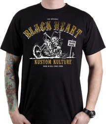 koszulka krótki rękaw BLACK HEART Biker F****r