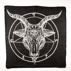 chusta ROCK DADDY Baphomet II Black